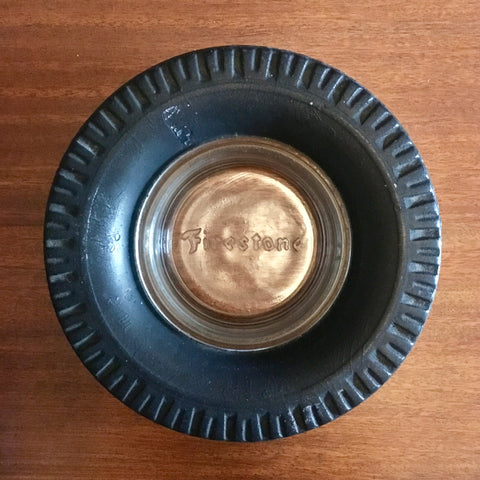 1960's Firestone Tires Ashtray