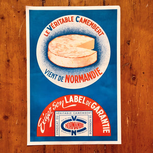 Le Véritable Camembert de Normandie poster