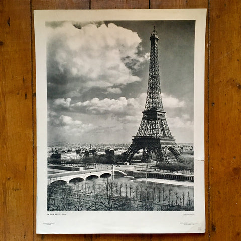 1950's La Tour Eiffel Poster