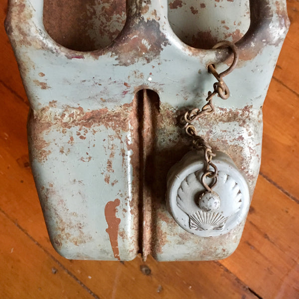 Shell Petrol French Military Jerry Can Circa 1955