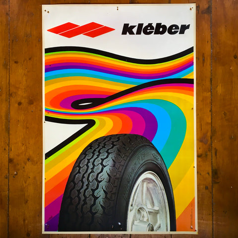 Kléber V12 Tyres Plastic Advertisement