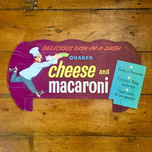 Quaker Cheese and Macaroni Display