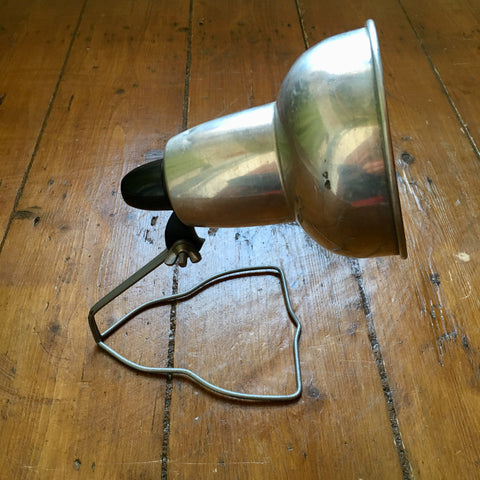 1950's British Industrial Table Lamp