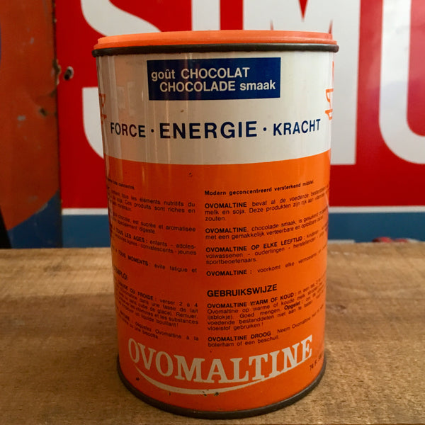 1970's French Ovomaltine Can