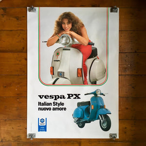 Piaggio Vespa PX 1982 Poster